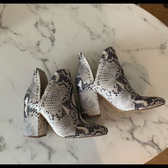 Steve Madden Python Rockstar Booties - Picture 3 of 3